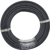 Nylon air brake imperial tube hose, 3/8'', two layers black 50m roll